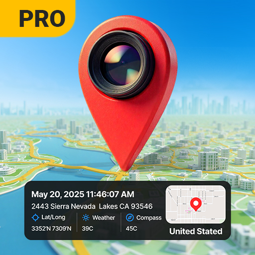 Map Camera Pro: Geotag Foto